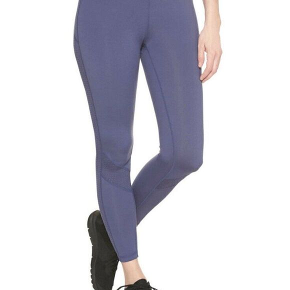 Gap Fit Perforated Legging Blue Large - Picture 1 of 9